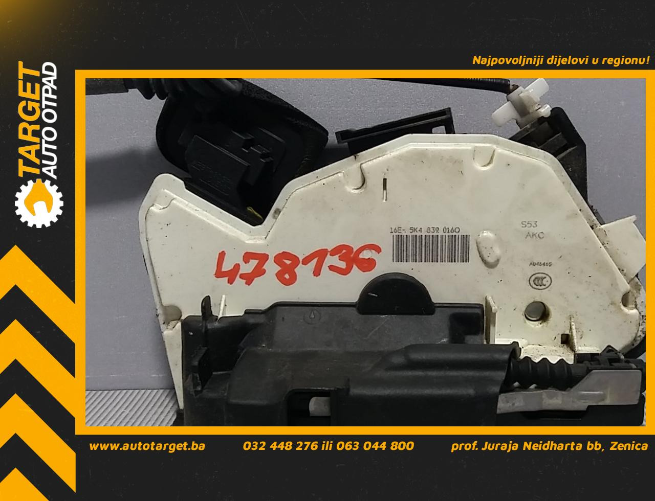 DIJELOVI BRAVA VRATA VW GOLF 7 > 12-16 5K4839016Q