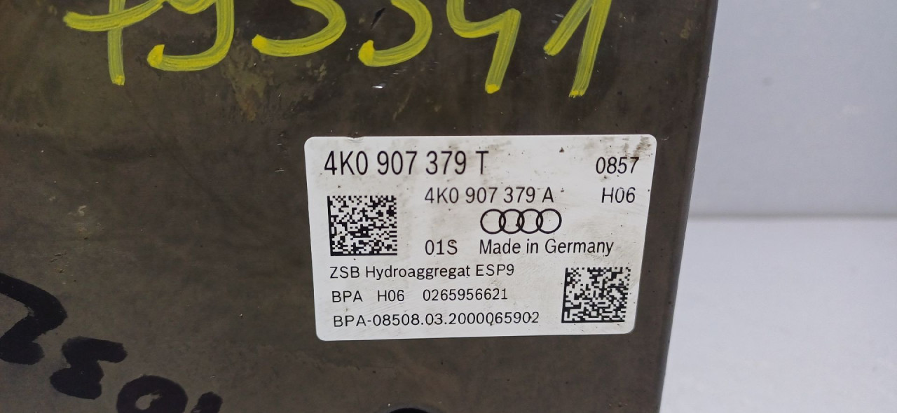 ABS ELEKTRONIKA AUDI A7 > 18- 4K0907379T 4K0614517AB