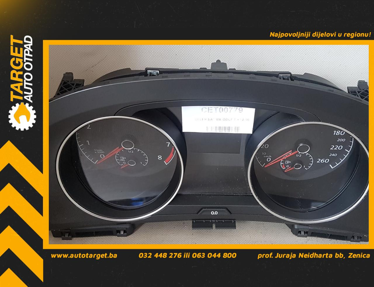 DIJELOVI CELER SAT VW GOLF 7 > 12-16 5G1920742C