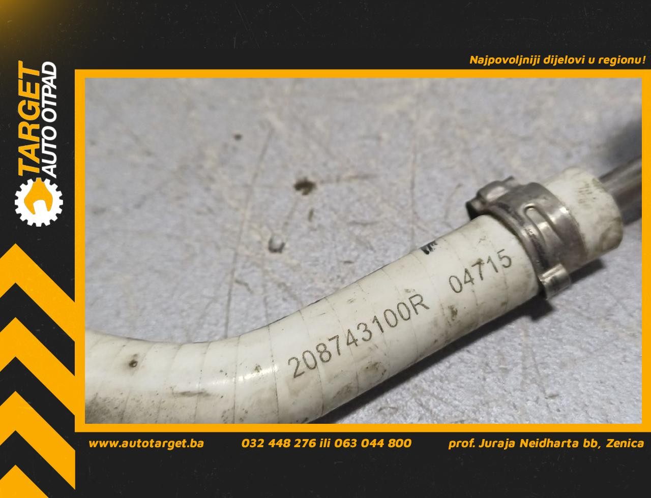 DIJELOVI CRIJEVO NISSAN X-TRAIL > 14-17 1.6 208743100R