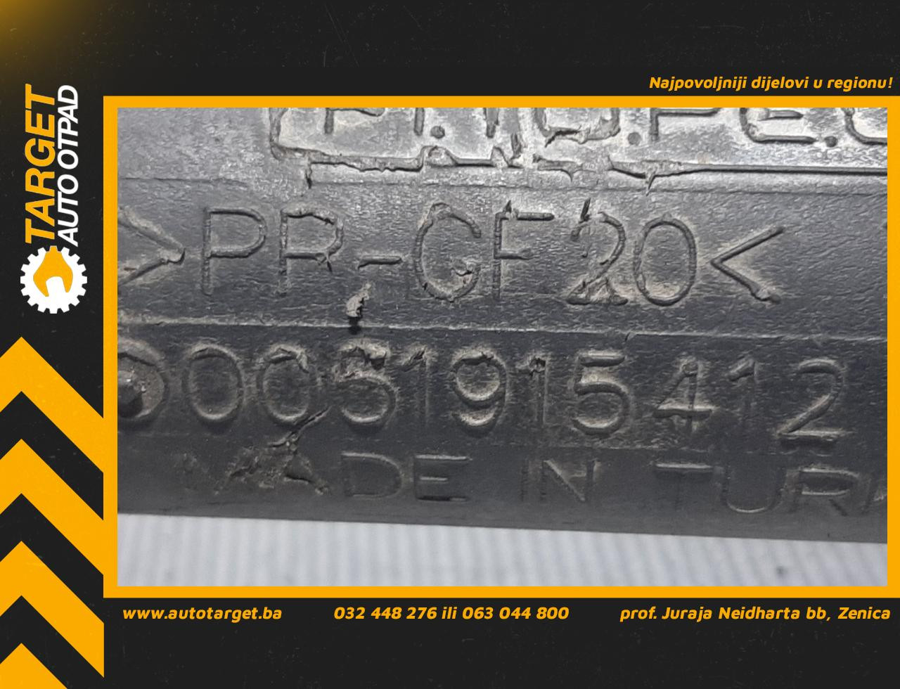 DIJELOVI CRIJEVO FIAT FIORINO > 07-16 0051915412