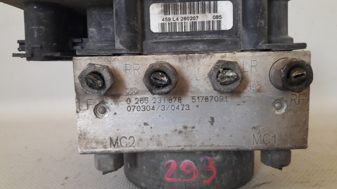 ABS ELEKTRONIKA FIAT GRANDE PUNTO > 05-09 0265231878 02