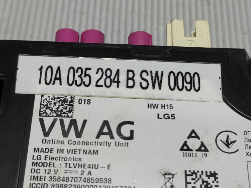 ELEKTRONIKA MODUL VW ID.3 > 19- 10A035284B