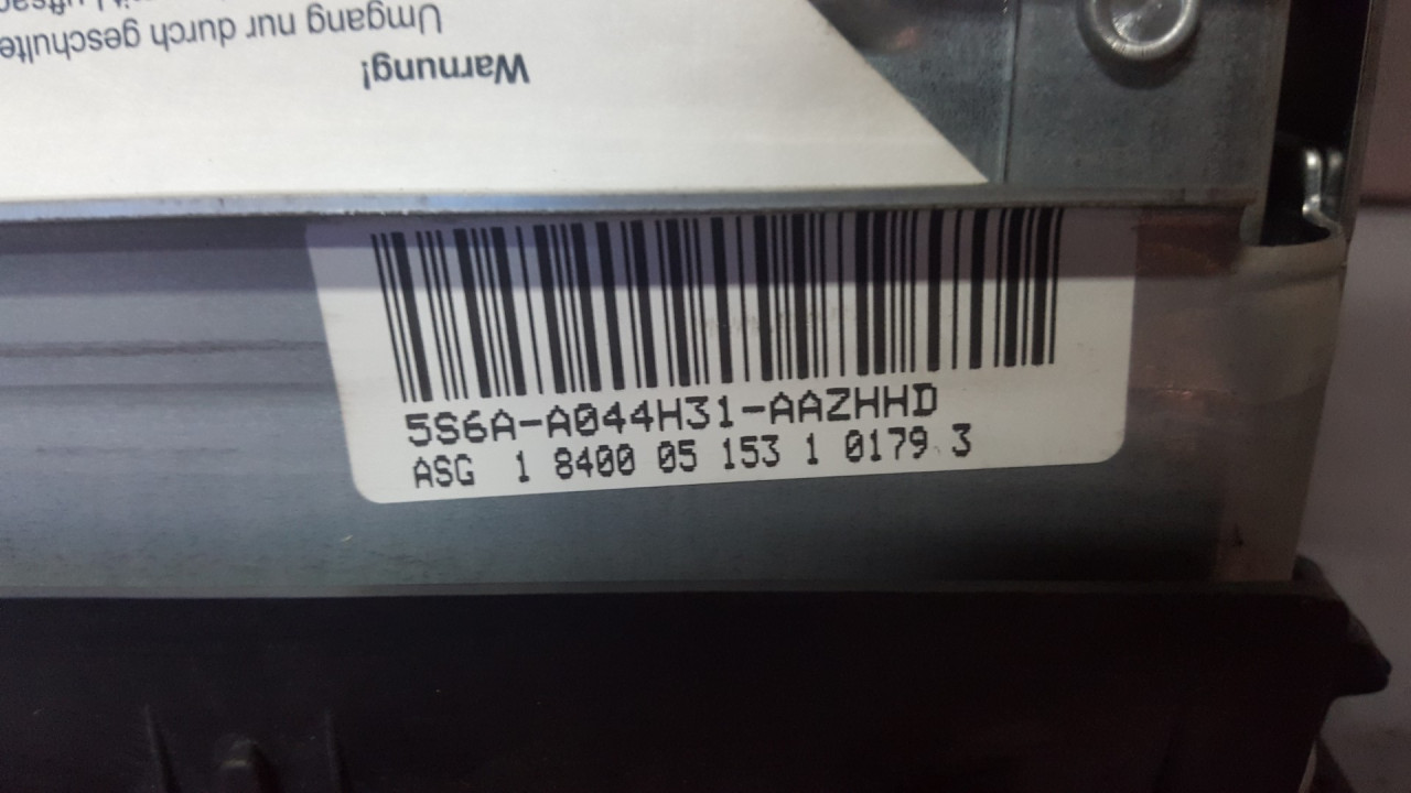 AIRBAG SUVOZACA FORD FIESTA > 02-05 5S6AA044H31