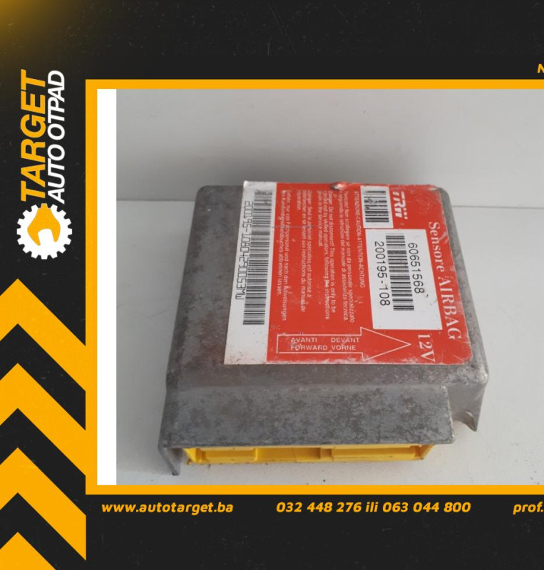 ELEKTRONIKA AIRBAGA ALFA ROMEO 166 > 98-03 60651568