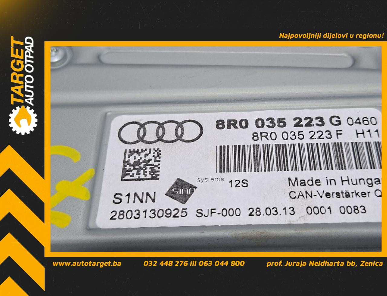 DIJELOVI POJACALO AUDI A4 (B8) > 12-15 3.0 8R0035223G