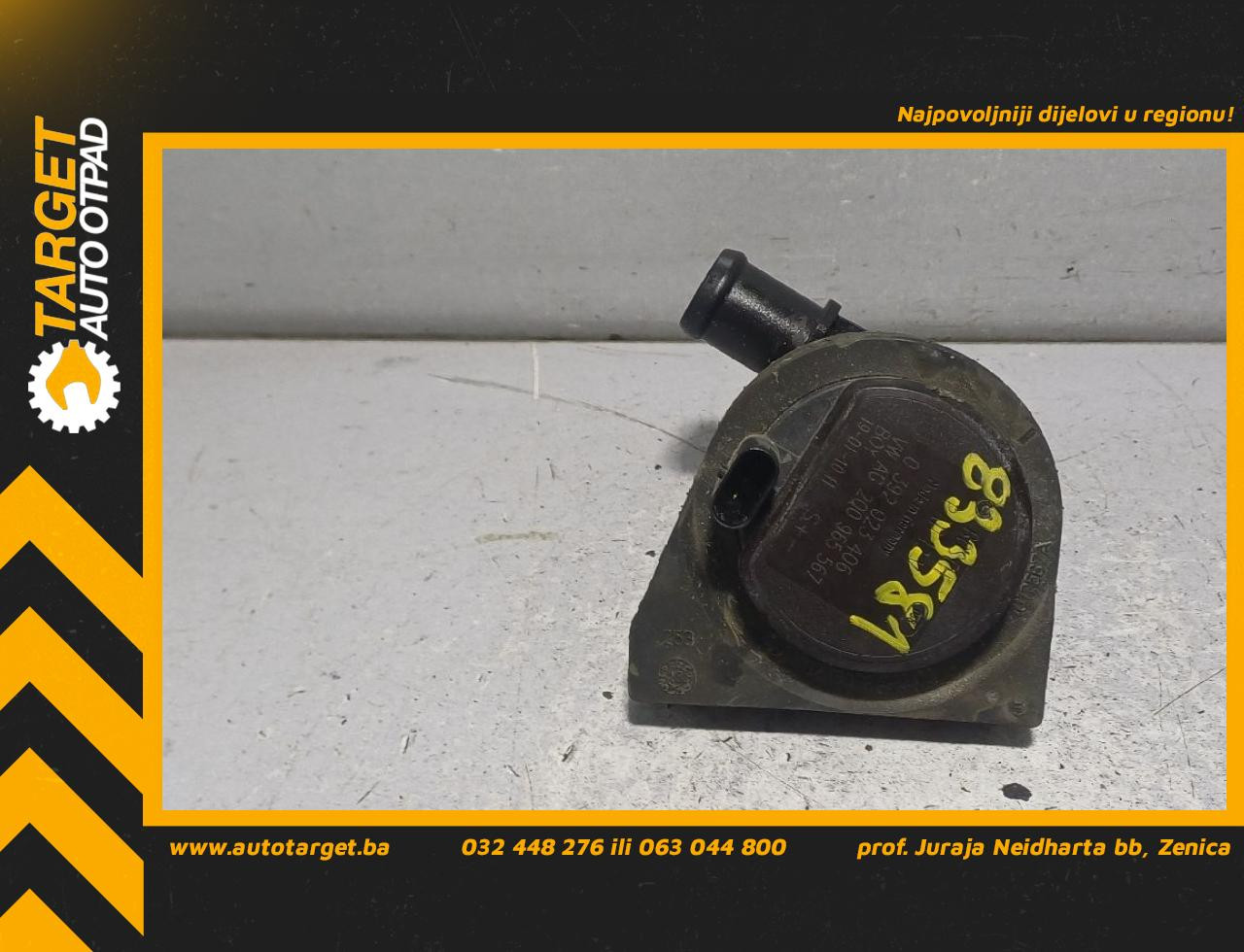 DIJELOVI POMOCNA PUMPA VODE VW T-CROSS > 18- 1.0 2Q0965567