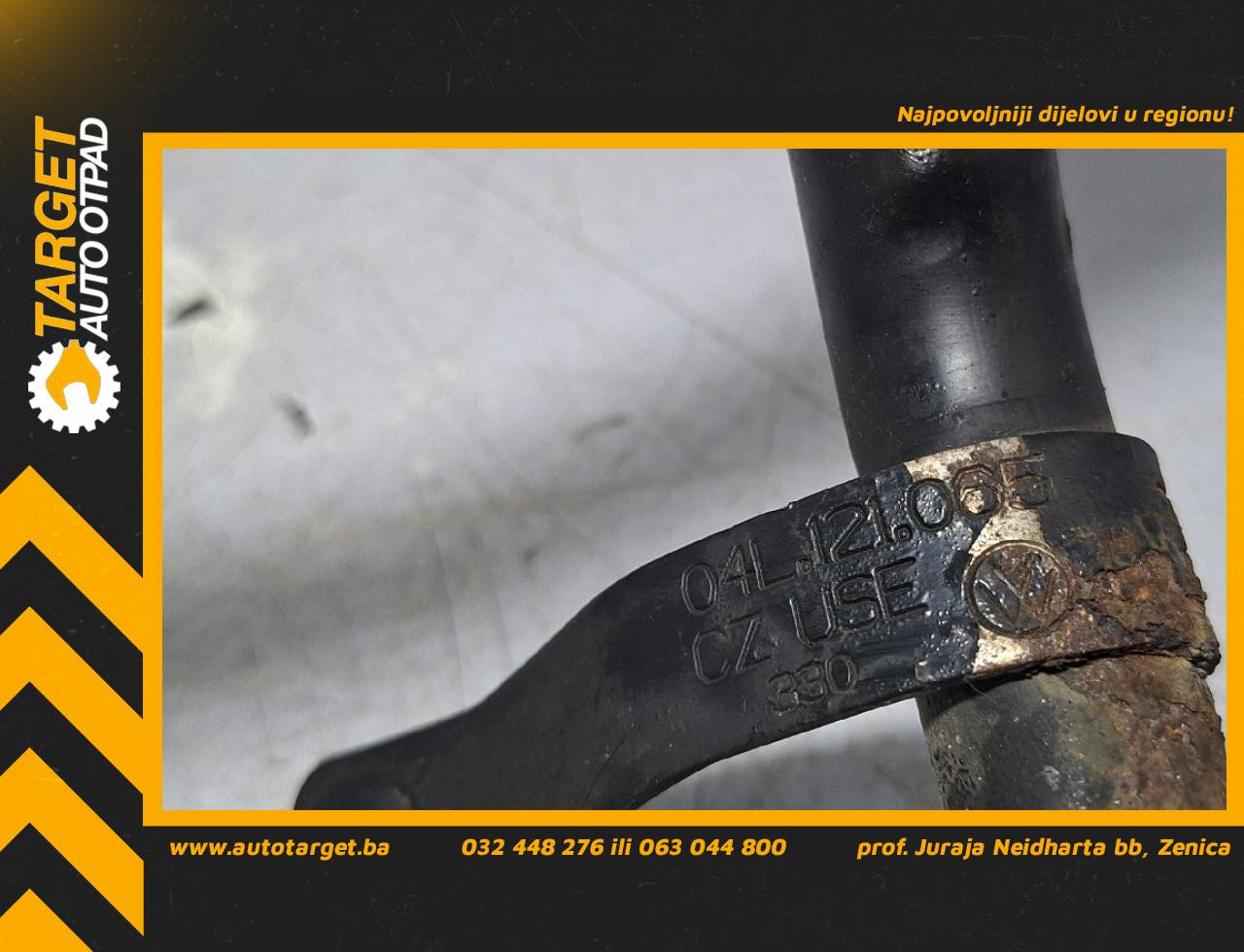 DIJELOVI CRIJEVO VW SPORTSVAN 14- 1.6 04L121065CZ