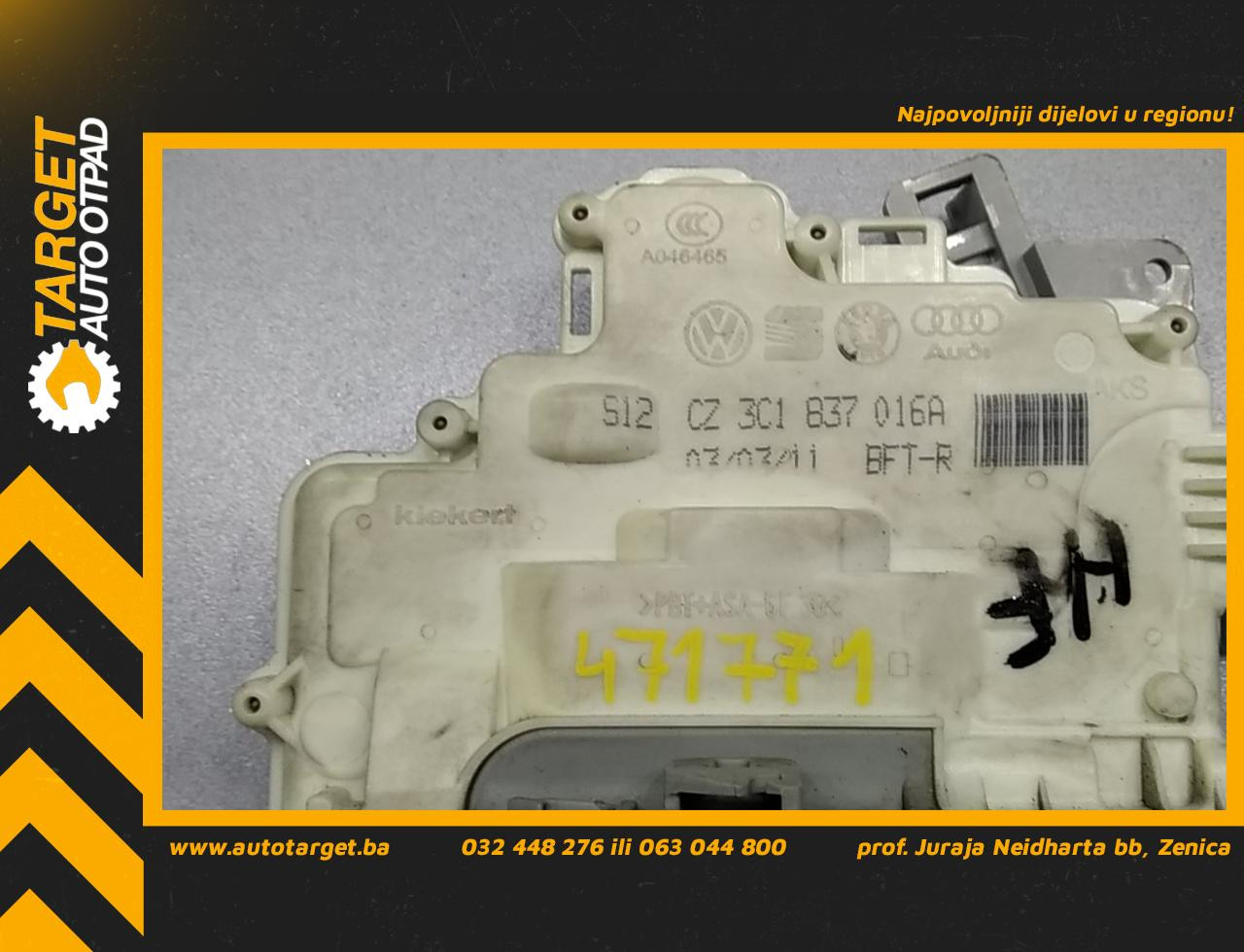 DIJELOVI BRAVA VRATA VW PASSAT B7 > 10-14 CZ3C1837016A