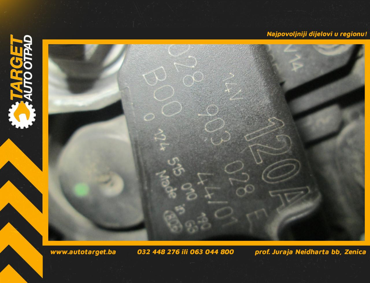 DIJELOVI ALTERNATOR AUDI A4 > 99-00 1.9 028903028