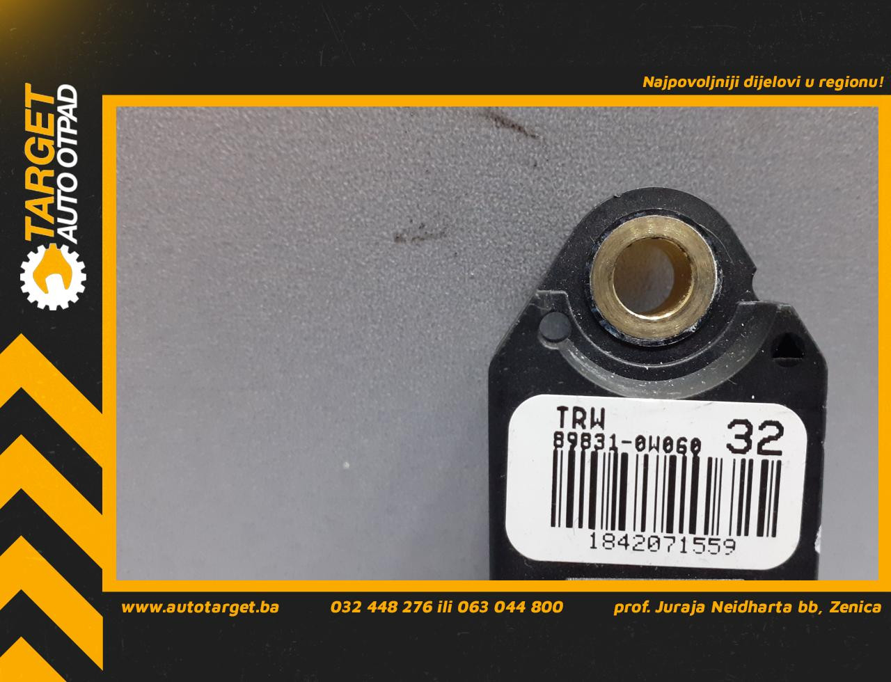 DIJELOVI SENZOR TOYOTA AURIS > 13-15 898310W060