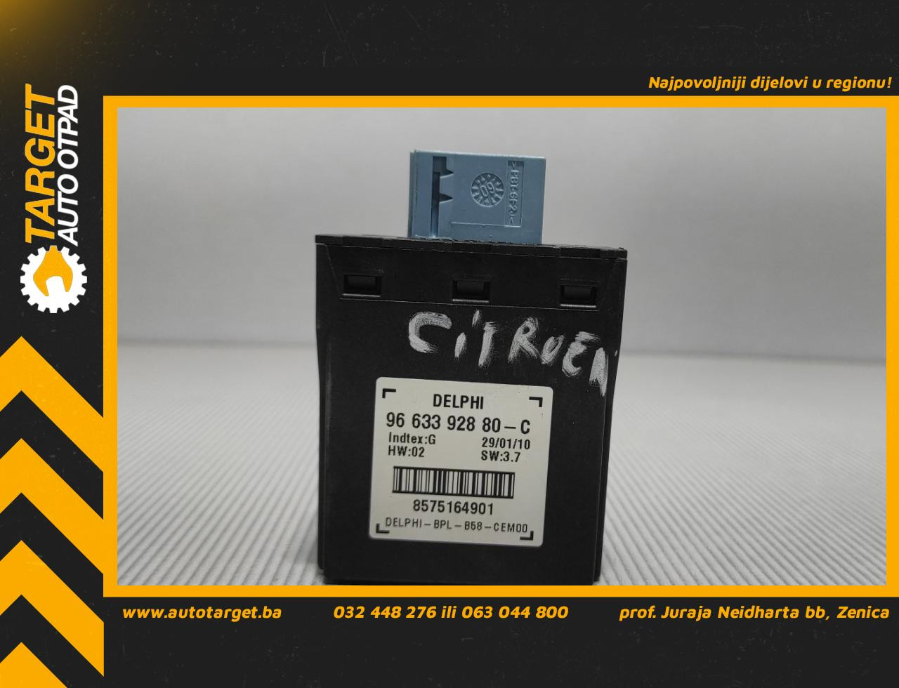 ELEKTRONIKA MODUL CITROEN C4 PICASSO > 07-10 9663392880
