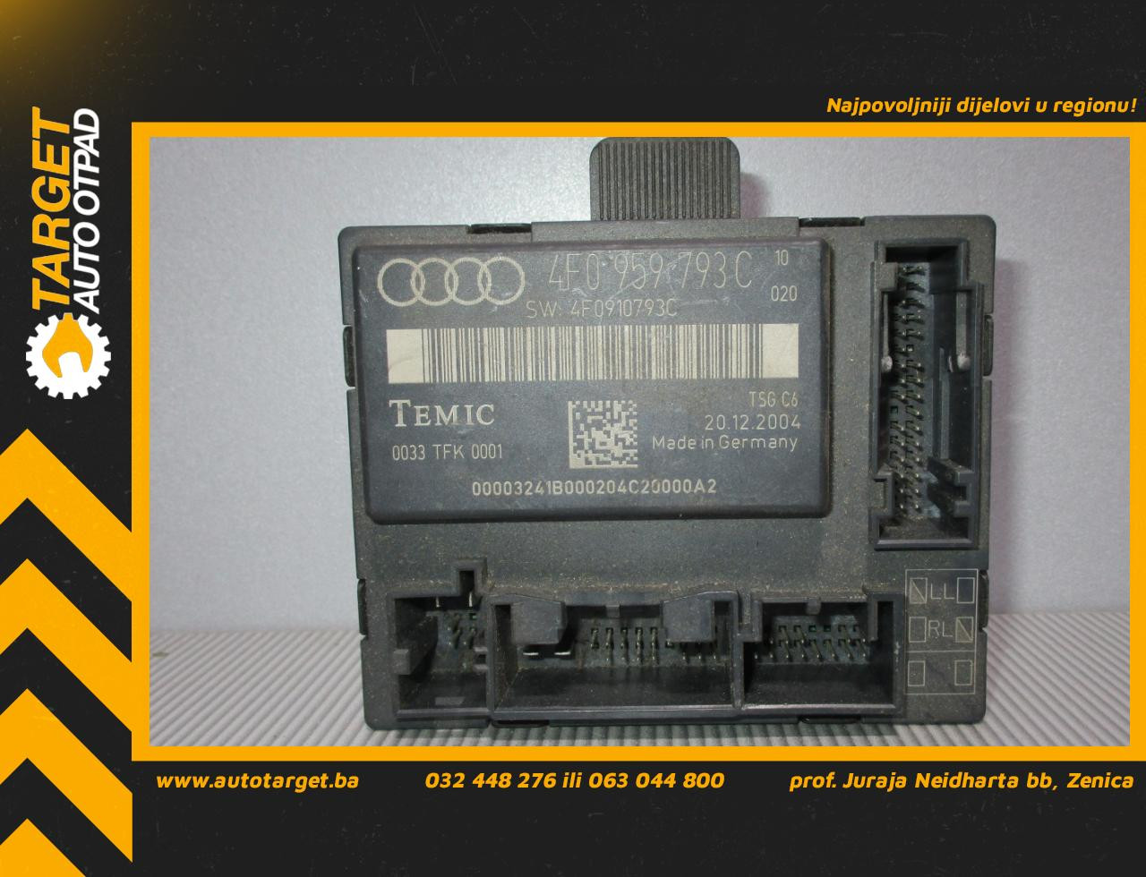 KOMFORT ELEKTRONIKA AUDI A6 > 04-08 4F0959793C