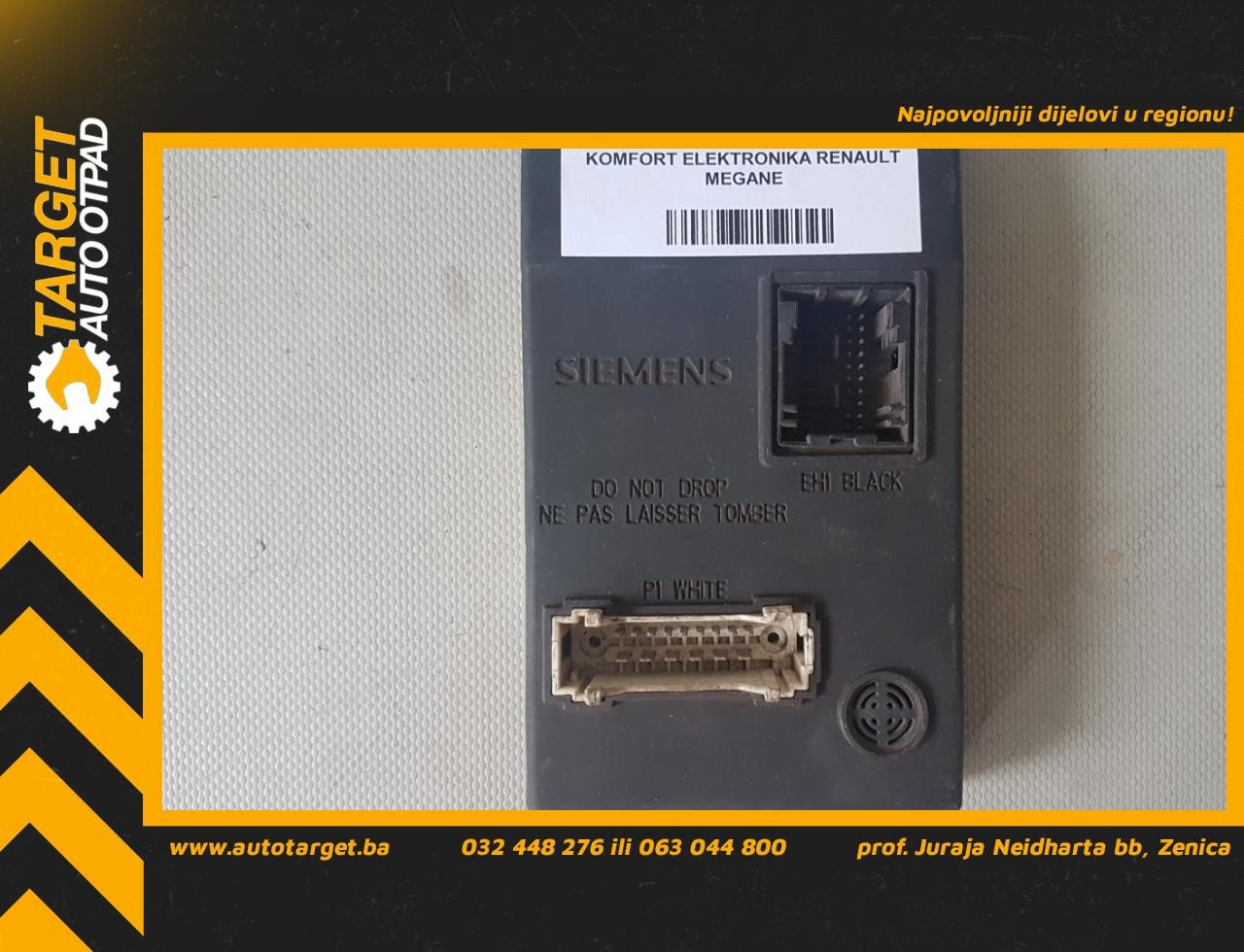 KOMFORT ELEKTRONIKA RENAULT MEGANE > 02-05 ETSI300220