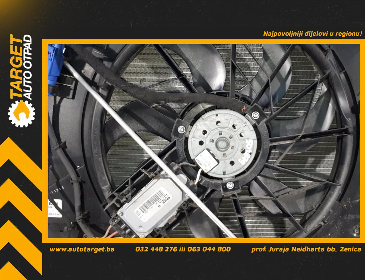 VENTILATOR MERCEDES A KLASA (W169) > 08-12 A1698203542