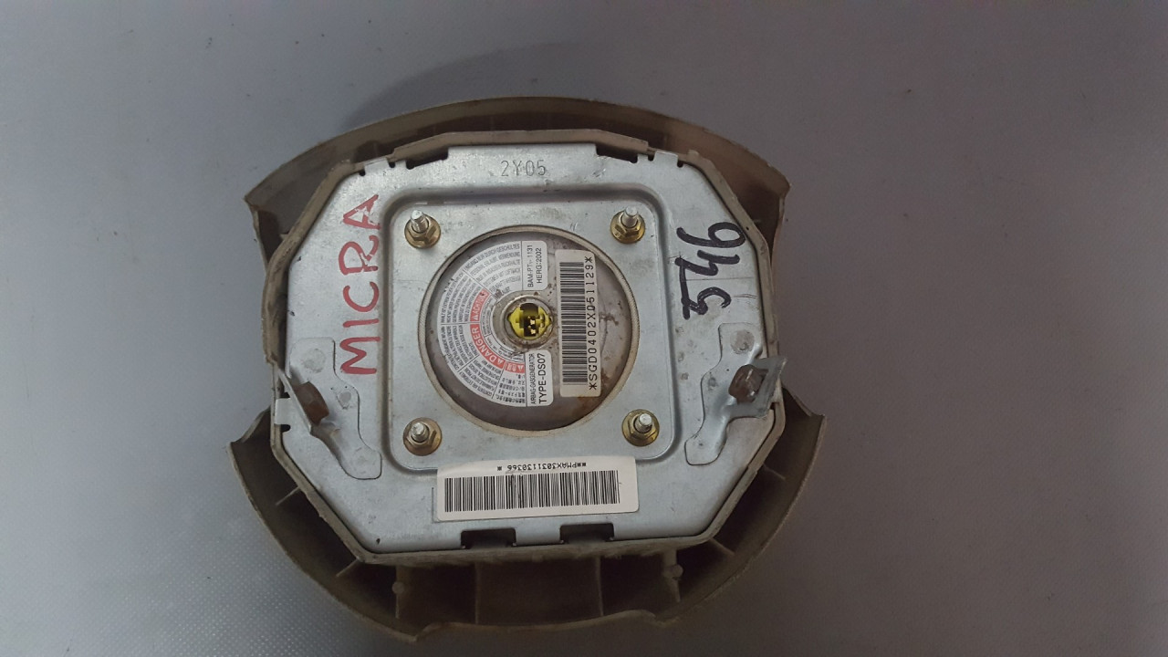 AIRBAG VOLANA NISSAN MICRA > 03-05 TYPEDS07