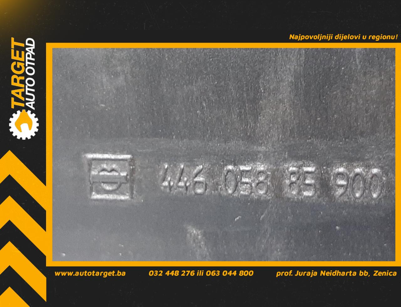 KUCISTE FILTERA ZRAKA RENAULT MEGANE > 96-99 44605885900