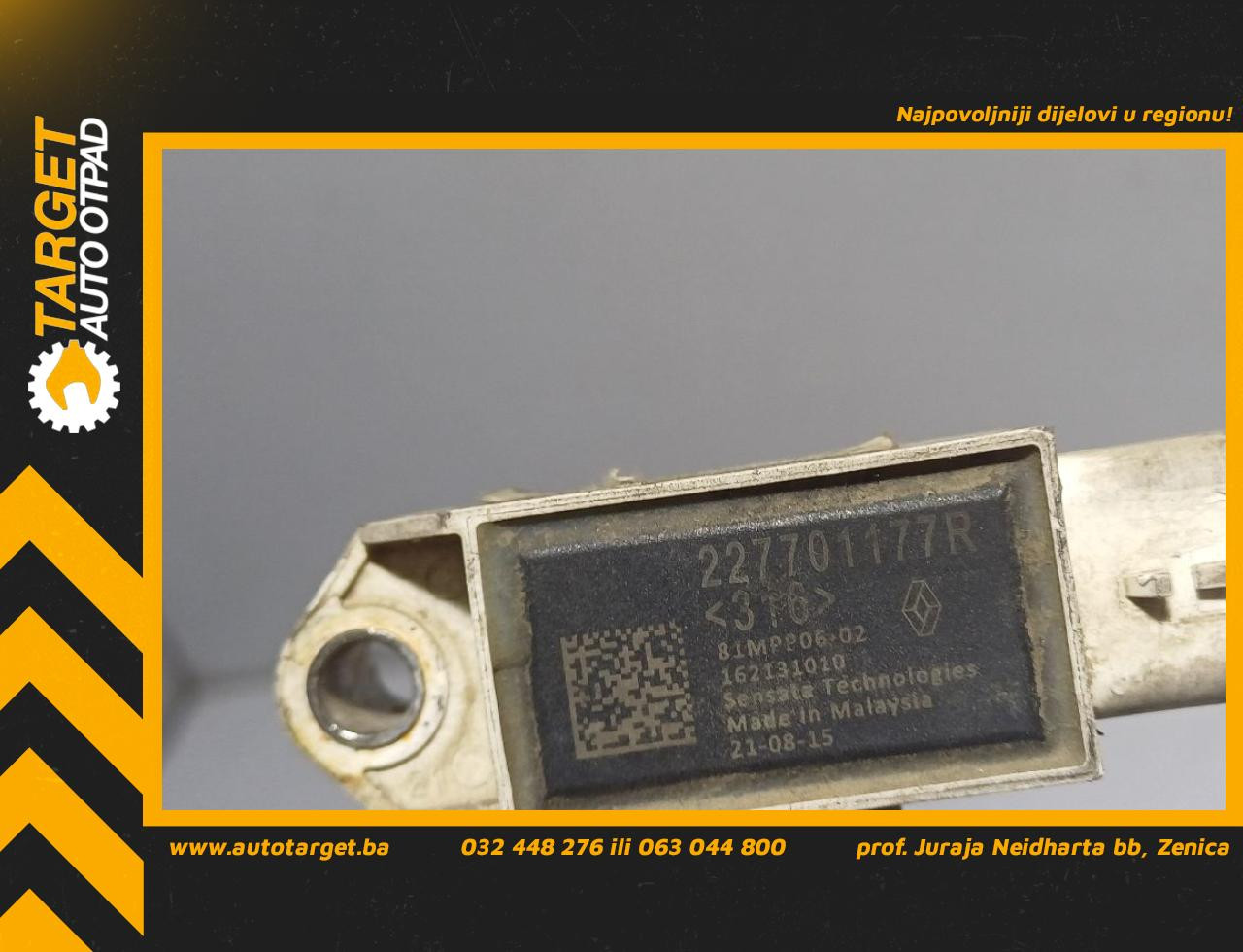 DIJELOVI SENZOR PRITISKA RENAULT MASTER > 14- 2.3 227701177R