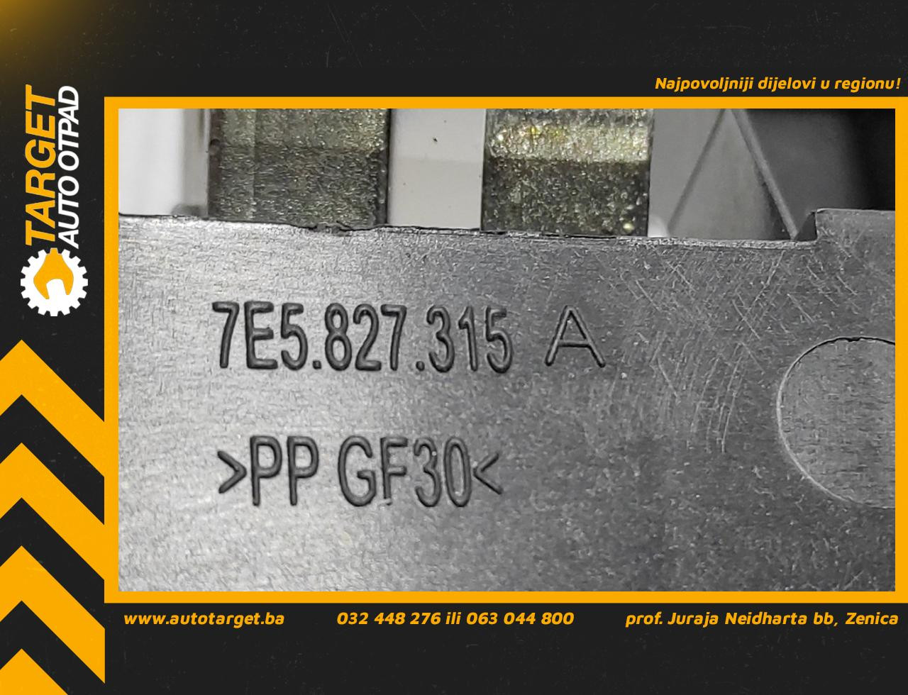 DIJELOVI RUCKA GEPEKA VW CADDY > 10-15 7E5827315A
