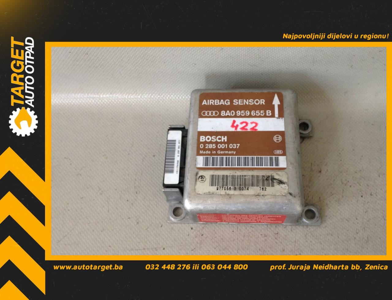 ELEKTRONIKA AIRBAGA AUDI A4 (B6) > 00-04 8A0959655B 028