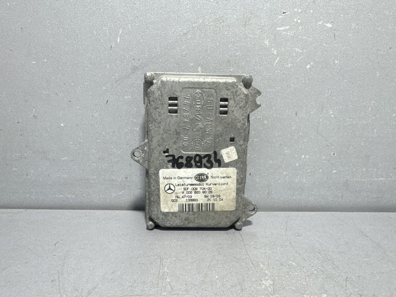 BALAST FARA MERCEDES E KLASA (W211) > 02-07 A0028206026