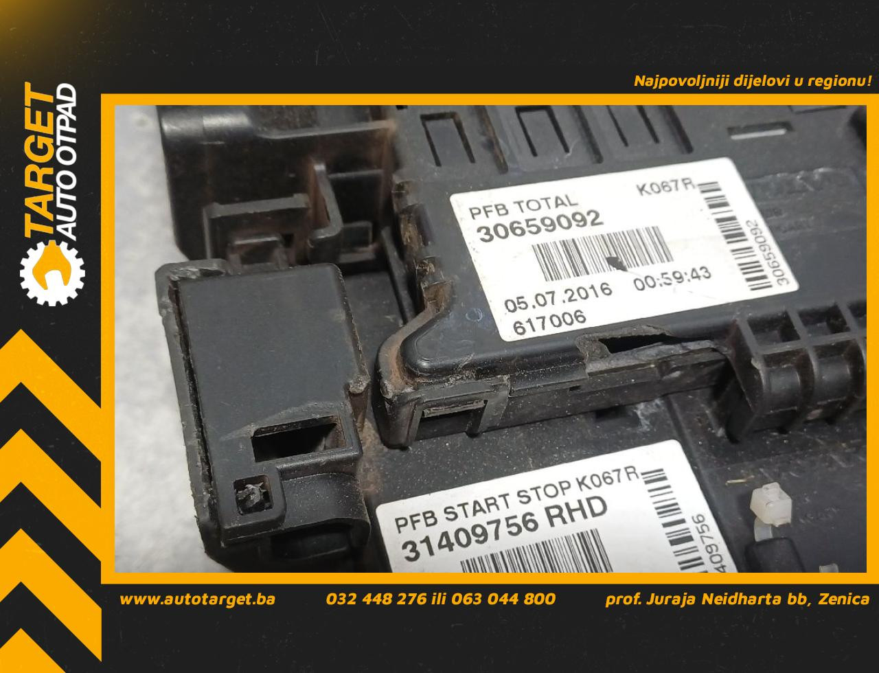 DIJELOVI KLEMA VOLVO XC60 > 13-17 2.0 30659092
