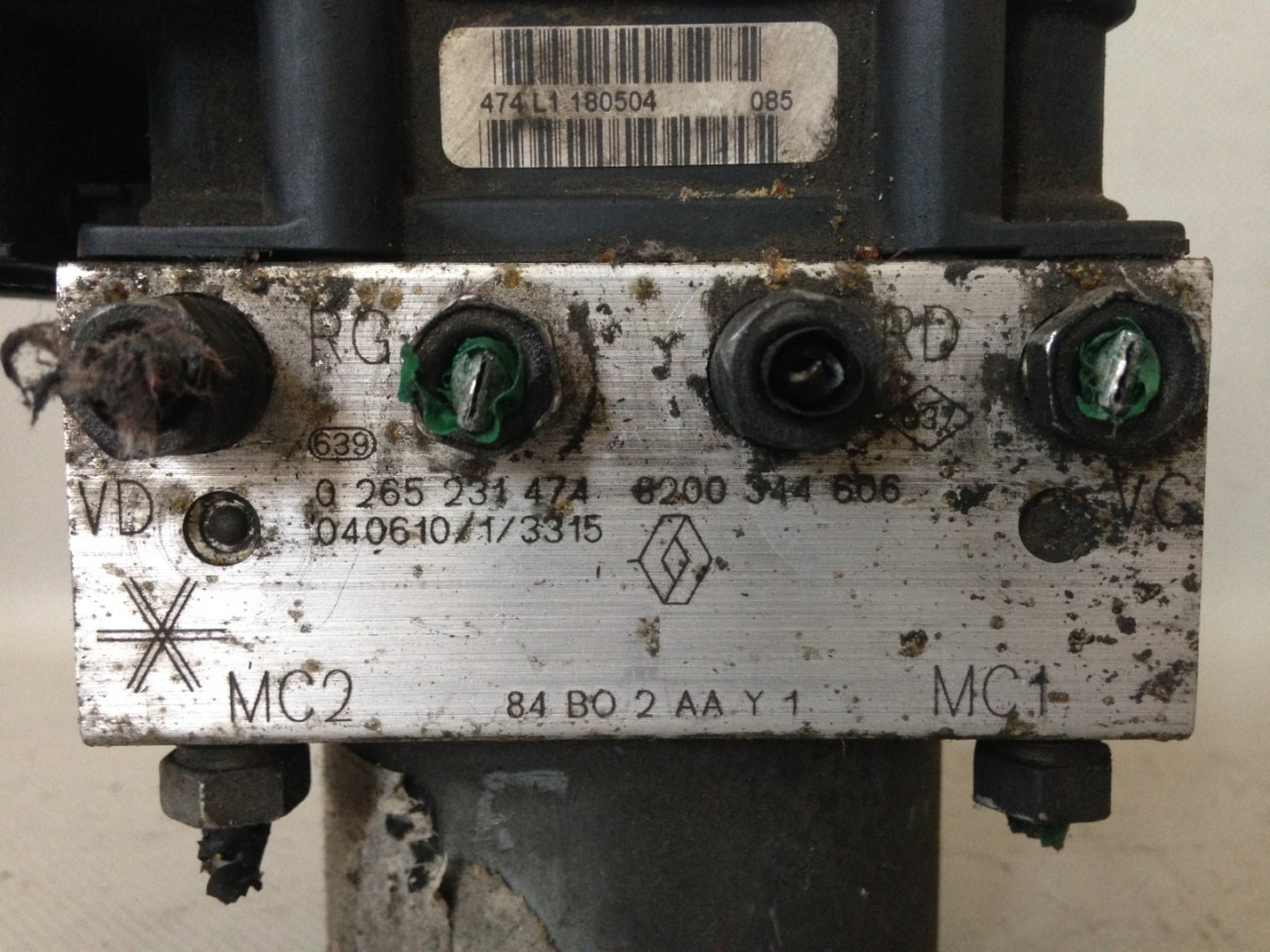 ABS ELEKTRONIKA RENAULT SCENIC > 03-06 8200344606 02658