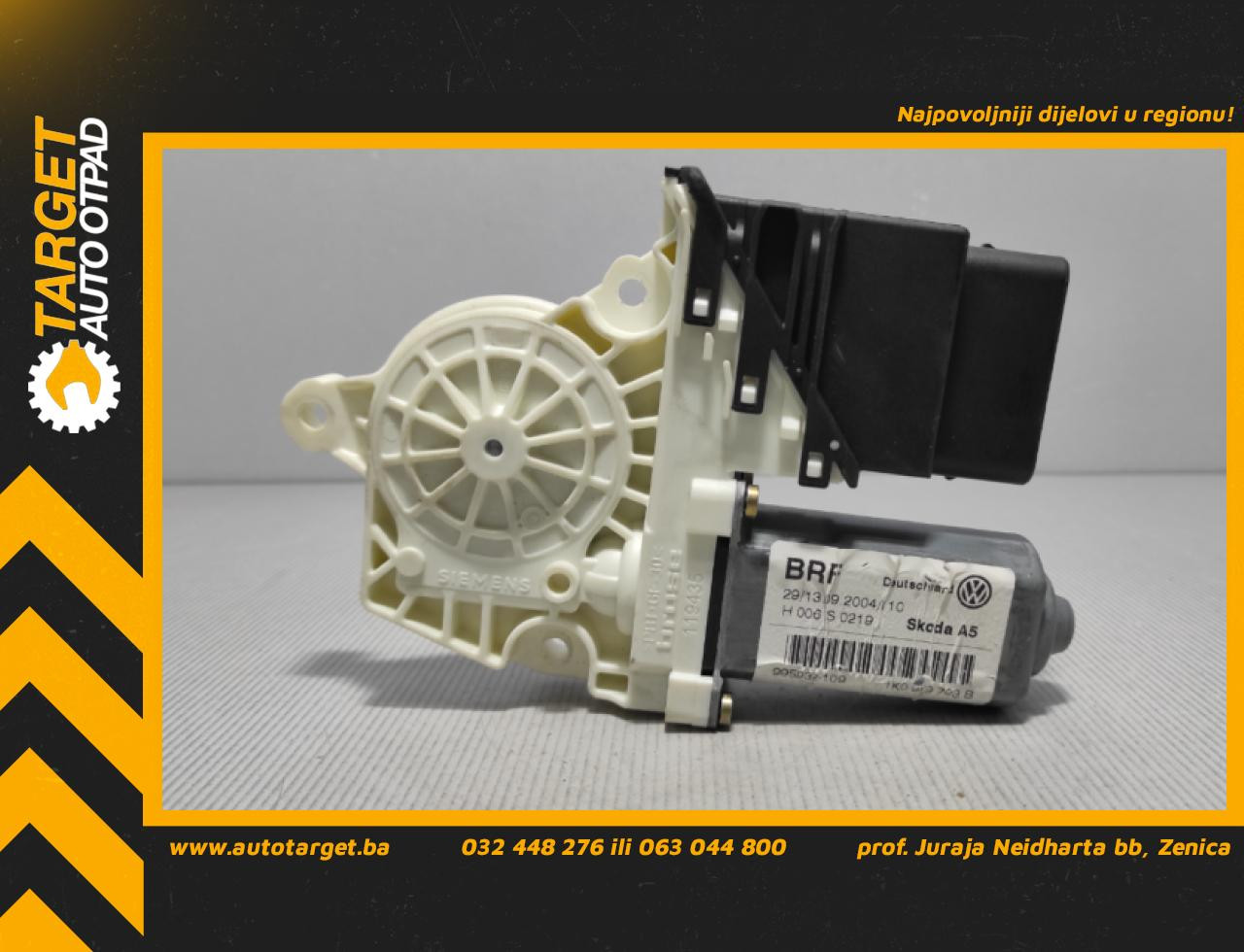 MOTORIC PODIZACA STAKLA VW TOURAN > 03-06 1K0959703B