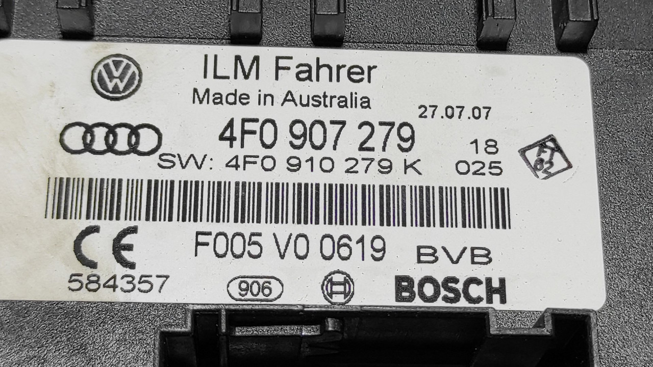 ELEKTRONIKA MODUL AUDI A6 > 08-11 4F0907279
