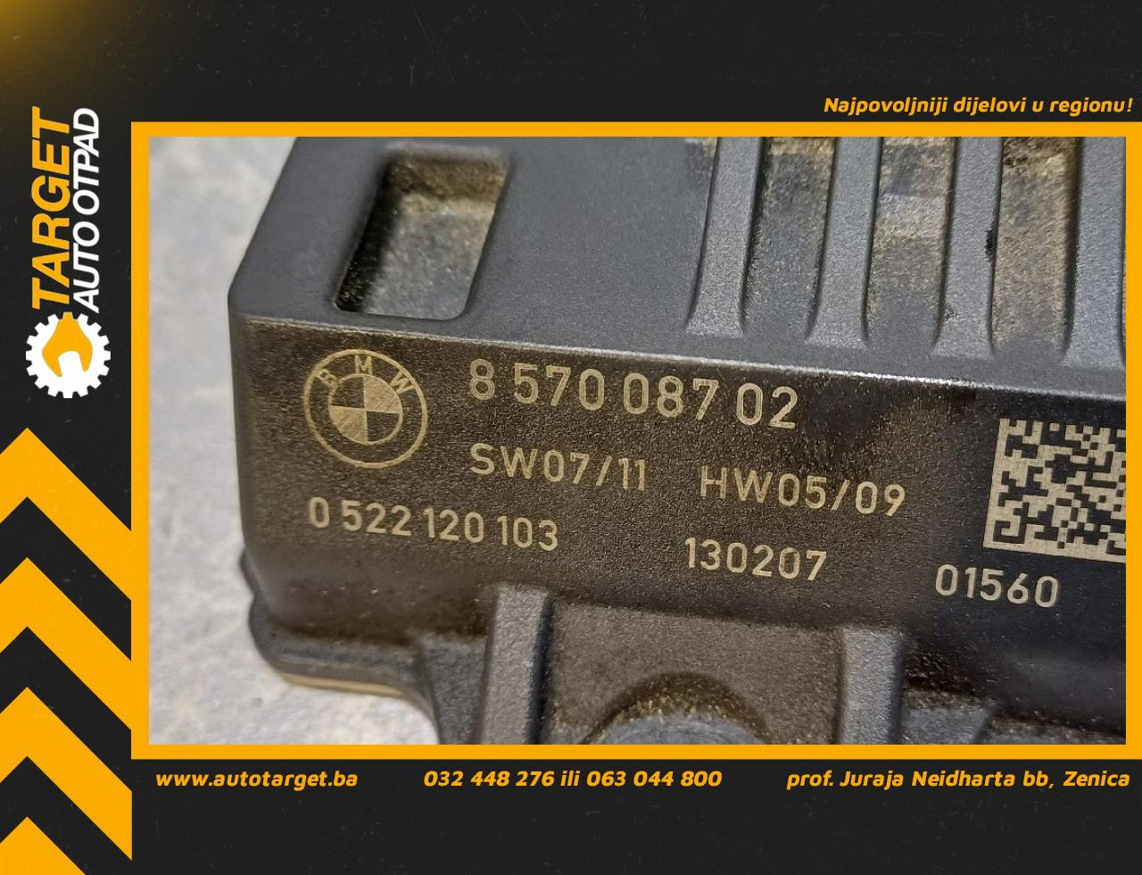 ELEKTRONIKA RELEJ BMW SERIJA 3 (F30/F31) > 11-14 857008702
