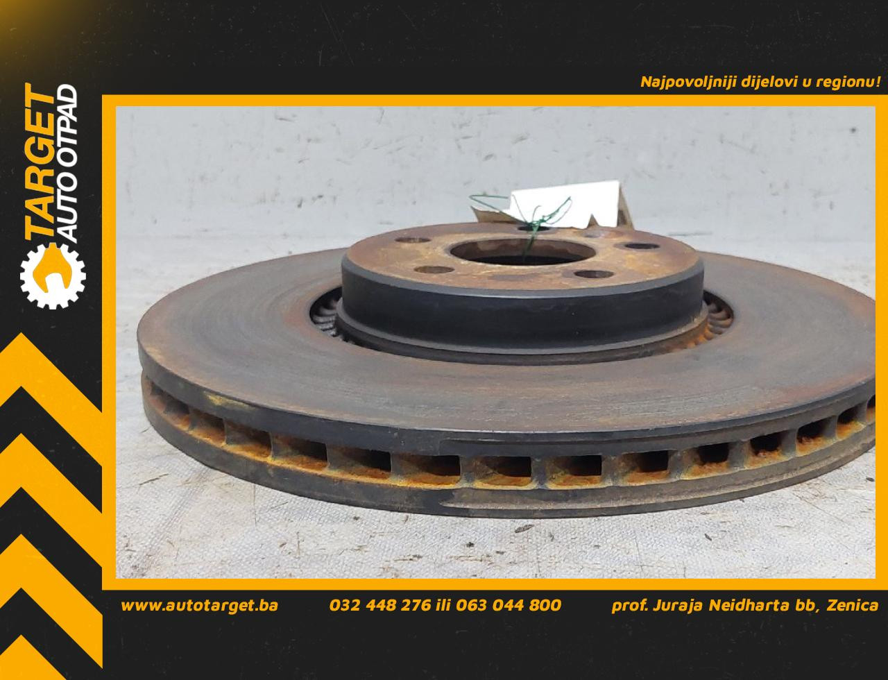 DIJELOVI KOCIONI DISK VOLVO V70 > 08-11 31400727
