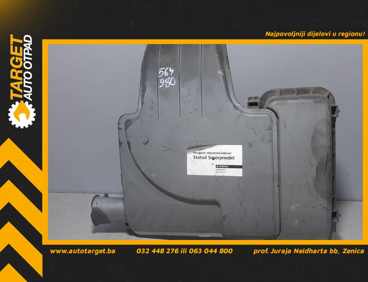 KUCISTE FILTERA ZRAKA TOYOTA YARIS > 06-09 17705-0Q020