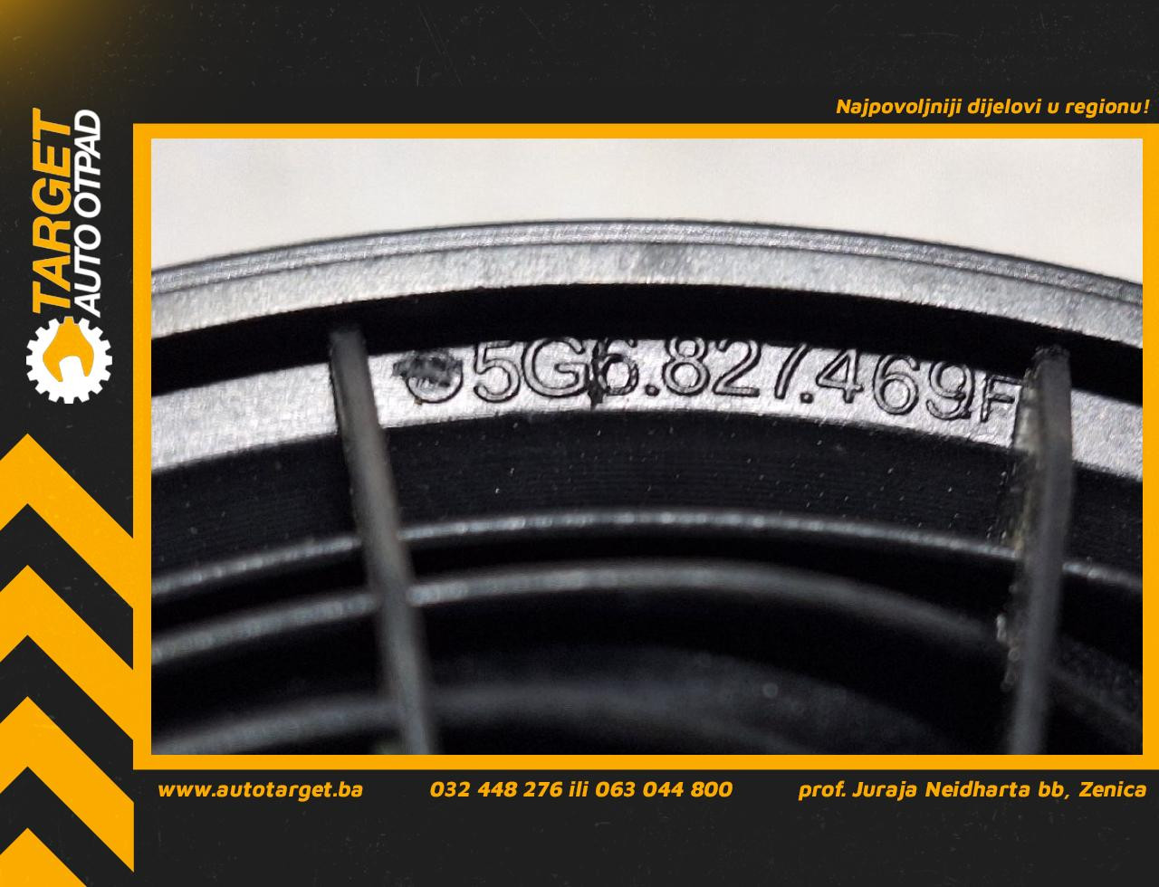DIJELOVI RUCKA GEPEKA VW GOLF 7 > 12-16 1.6 5G9827469