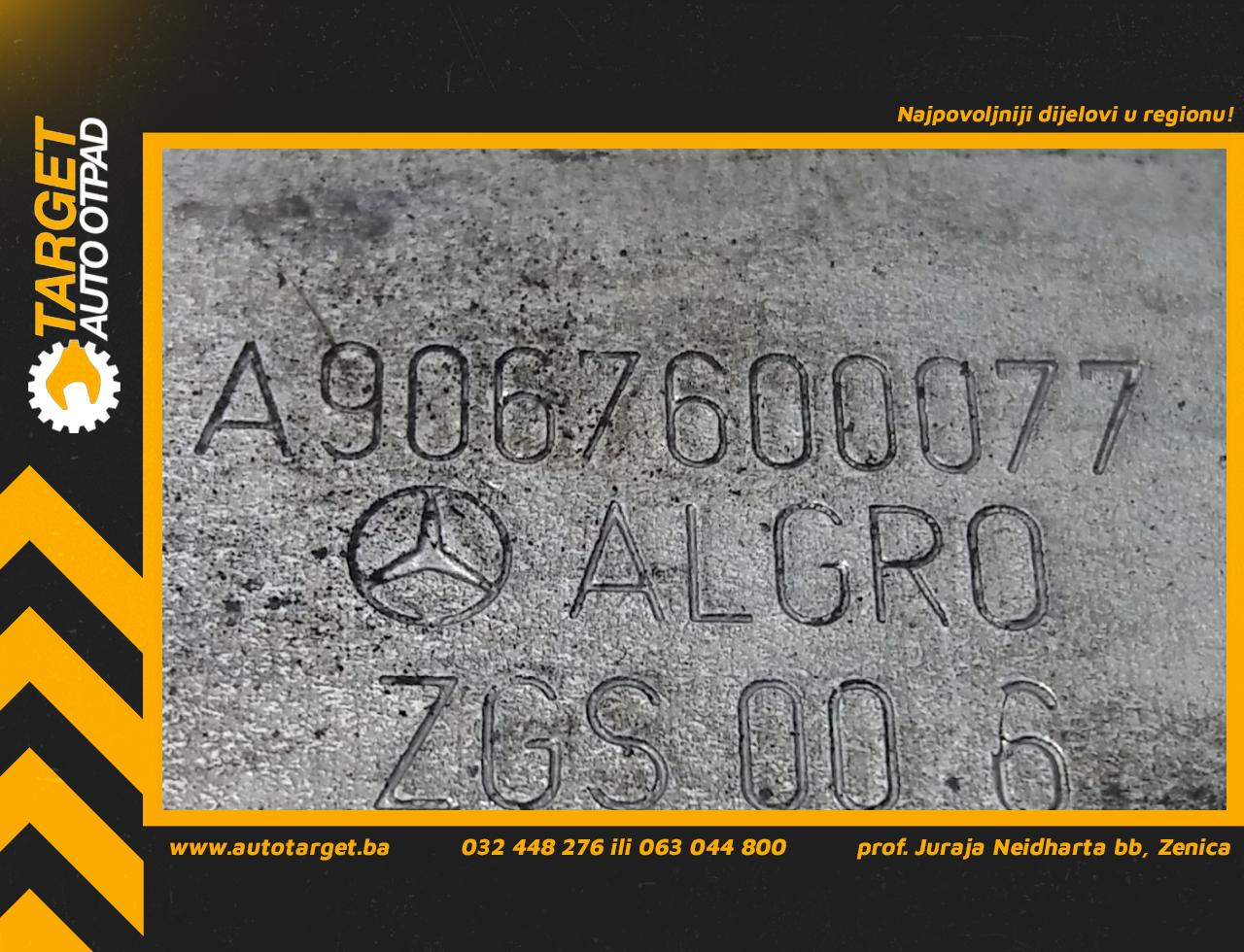 DIJELOVI BAGLAMA MERCEDES SPRINTER > 06-13 9067600077