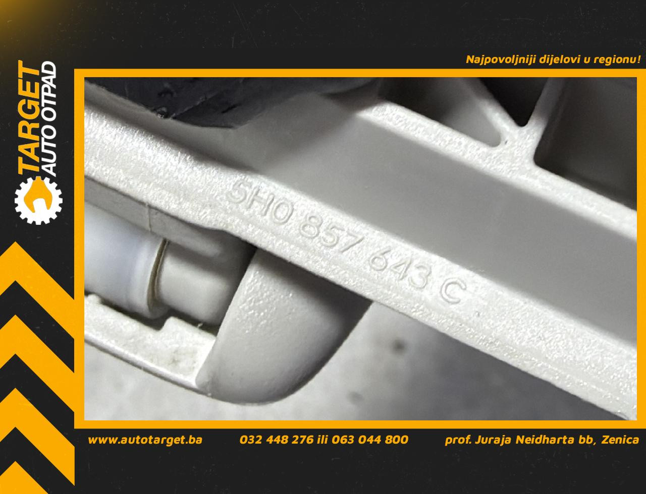 DIJELOVI KROVNA RUCKA VW TIGUAN > 20- 2.0 5H0857643C