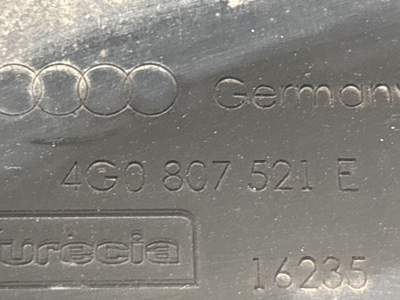 DIJELOVI DIFUZOR AUDI A6 4G > 11-14 4G0807521E