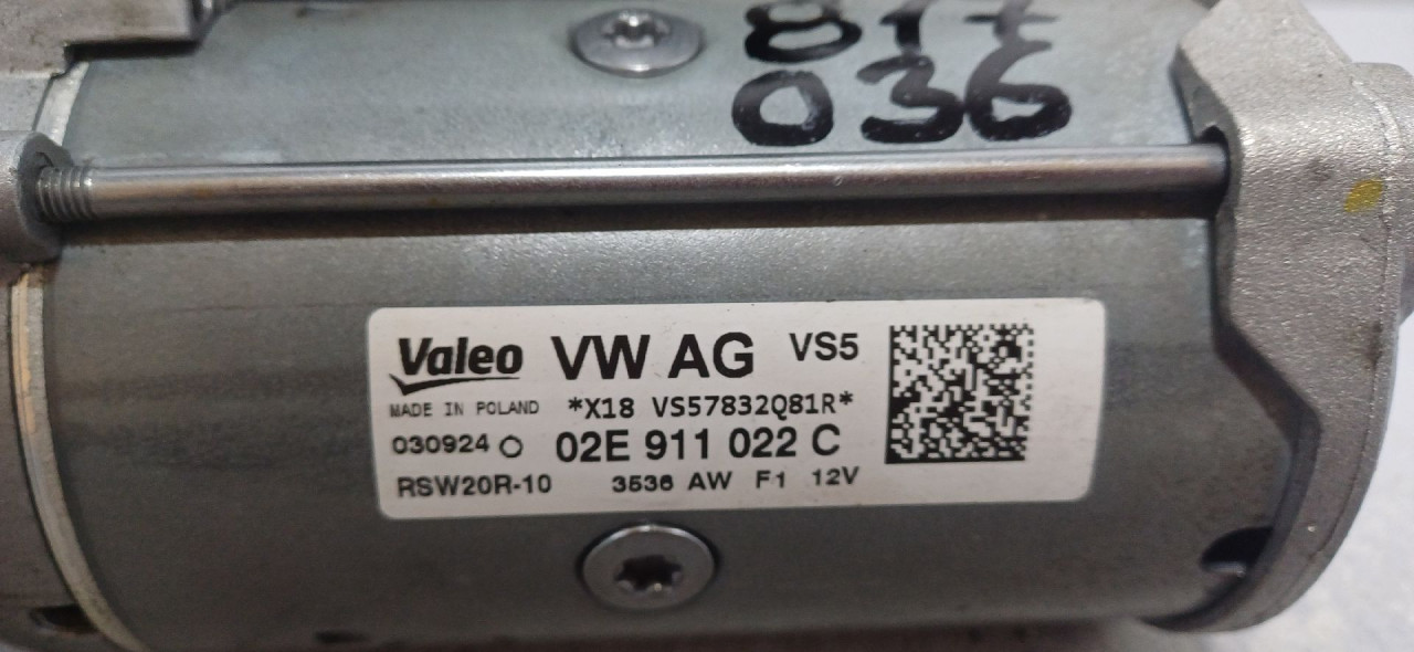 DIJELOVI ALNASER SKODA KODIAQ > 21- 02E911022C