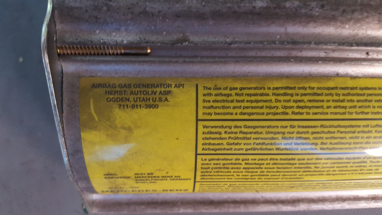 AIRBAG SUVOZACA MERCEDES VITO (W638) V KLASA > 95-03 71