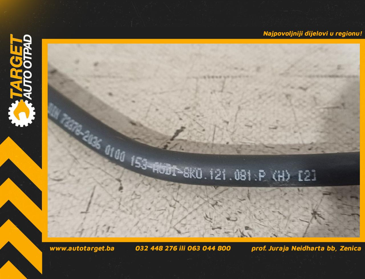 DIJELOVI CRIJEVO AUDI A4 (B8) > 07-11 2.0 8K0121081P