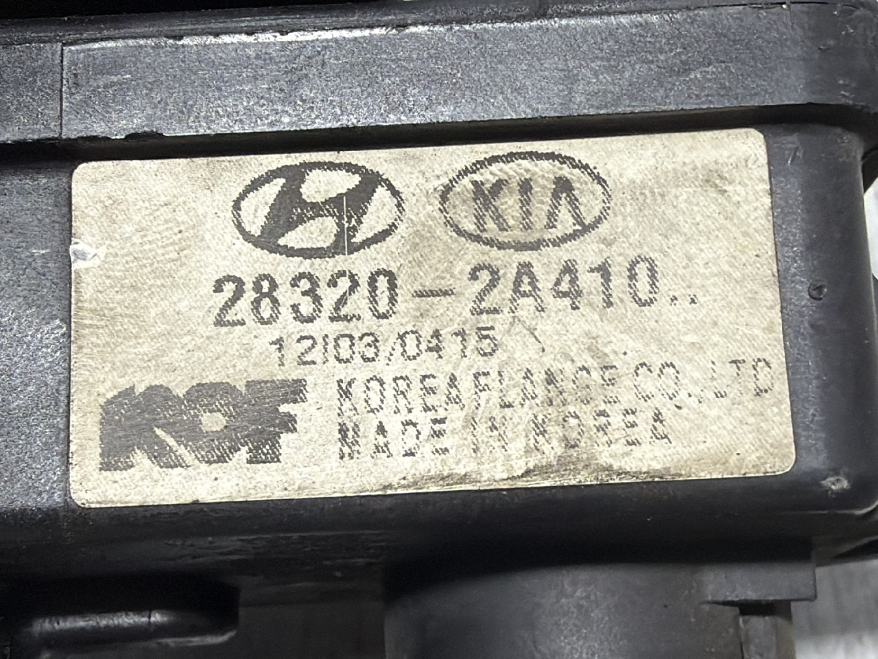 MOTORIC KLAPNE USISNE GRANE KIA SPORTAGE > 11-15 283202A410