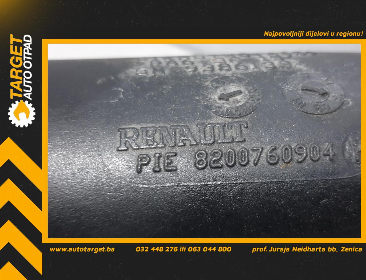 DIJELOVI CRIJEVO RENAULT TRAFIC > 07-14 8200760904H