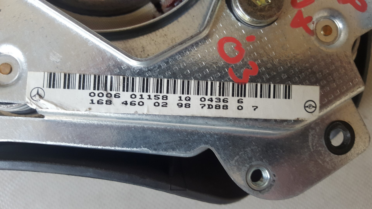 AIRBAG VOLANA MERCEDES A KLASA (W168) > 02-04 168460029