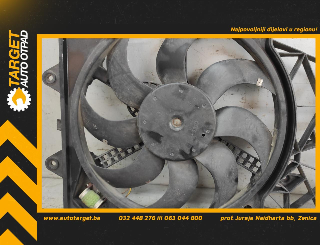 DIJELOVI VENTILATOR FIAT GRANDE PUNTO > 05-09 55703904