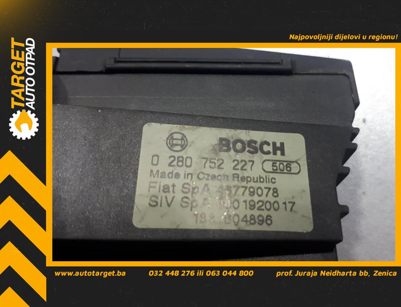 DIJELOVI PAPUCICA GASA FIAT STILO > 01-10 0280752227