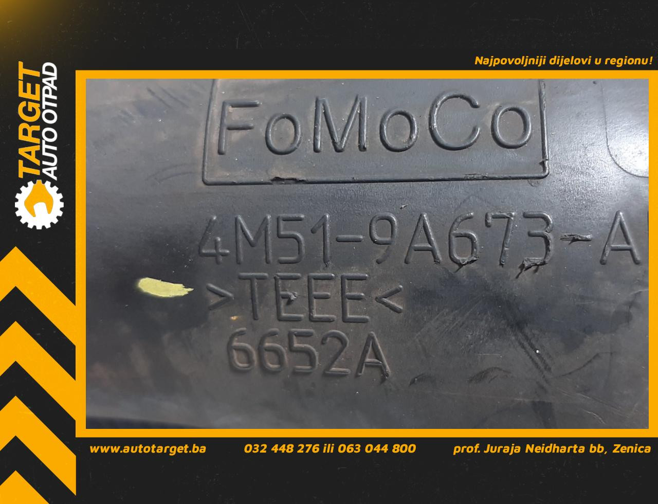 DIJELOVI CRIJEVO FORD FOCUS > 05-07 4M519A673AE