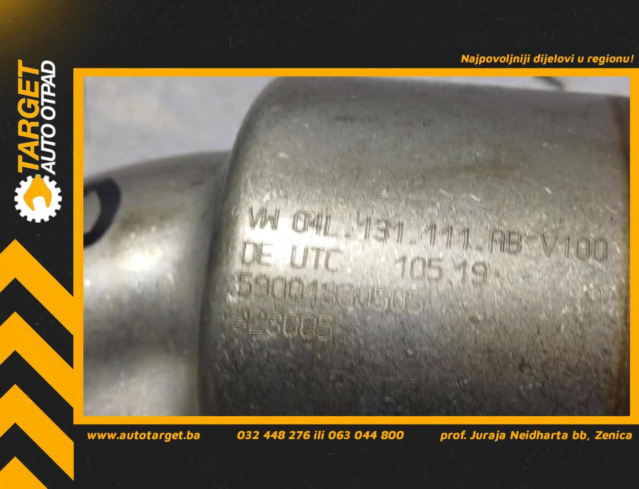 DIJELOVI CRIJEVO TURBINE AUDI Q5 (FY) > 17 - 20  2.0 04L131111AB