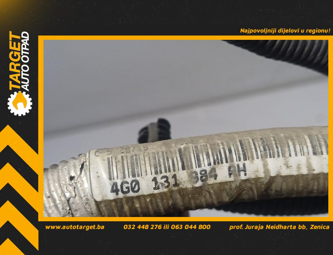 DIJELOVI CRIJEVO AUDI A6 4G > 14-18 2.0 4G0131984AH