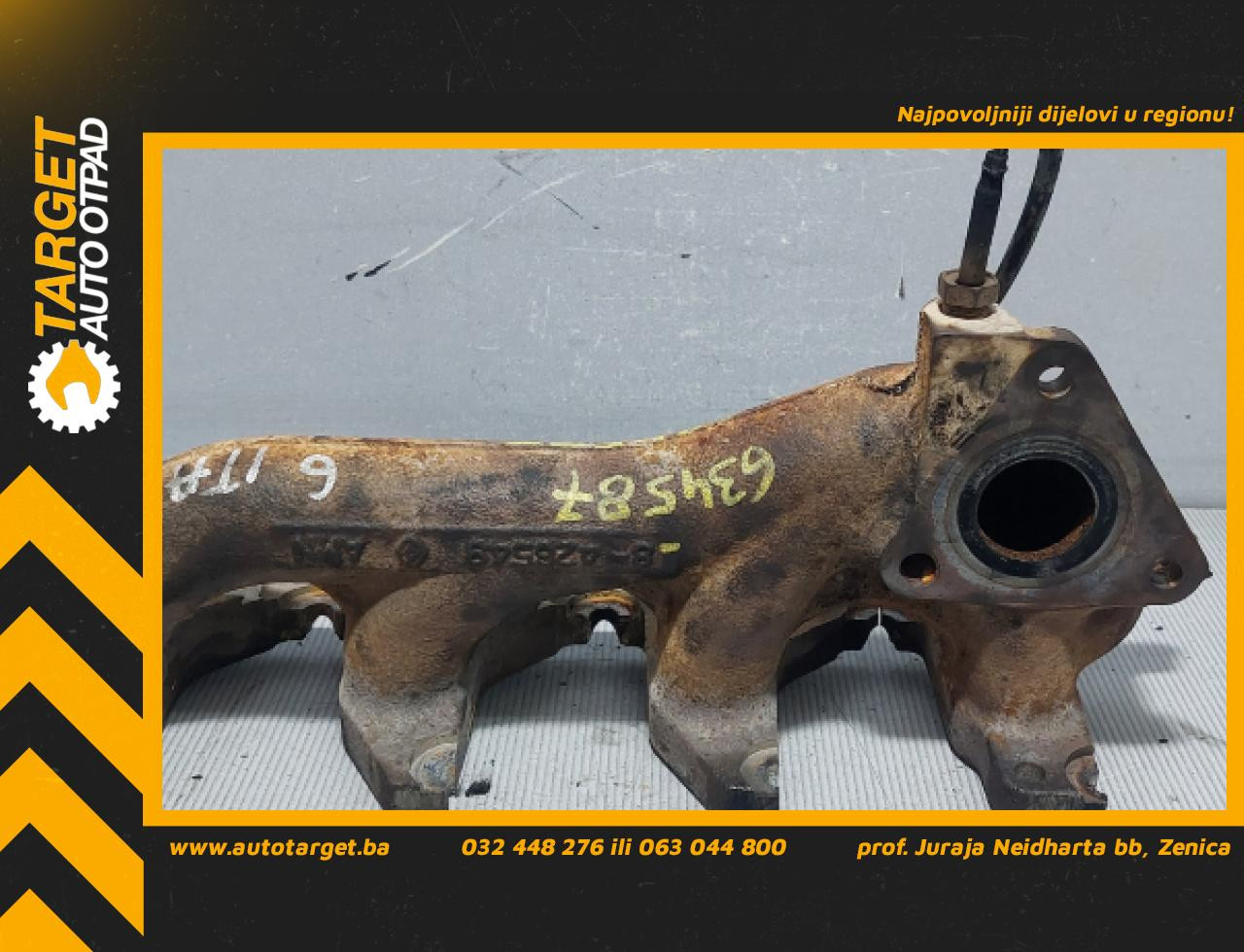 DIJELOVI IZDUVNA GRANA RENAULT LAGUNA > 05-07 1.9 8426549