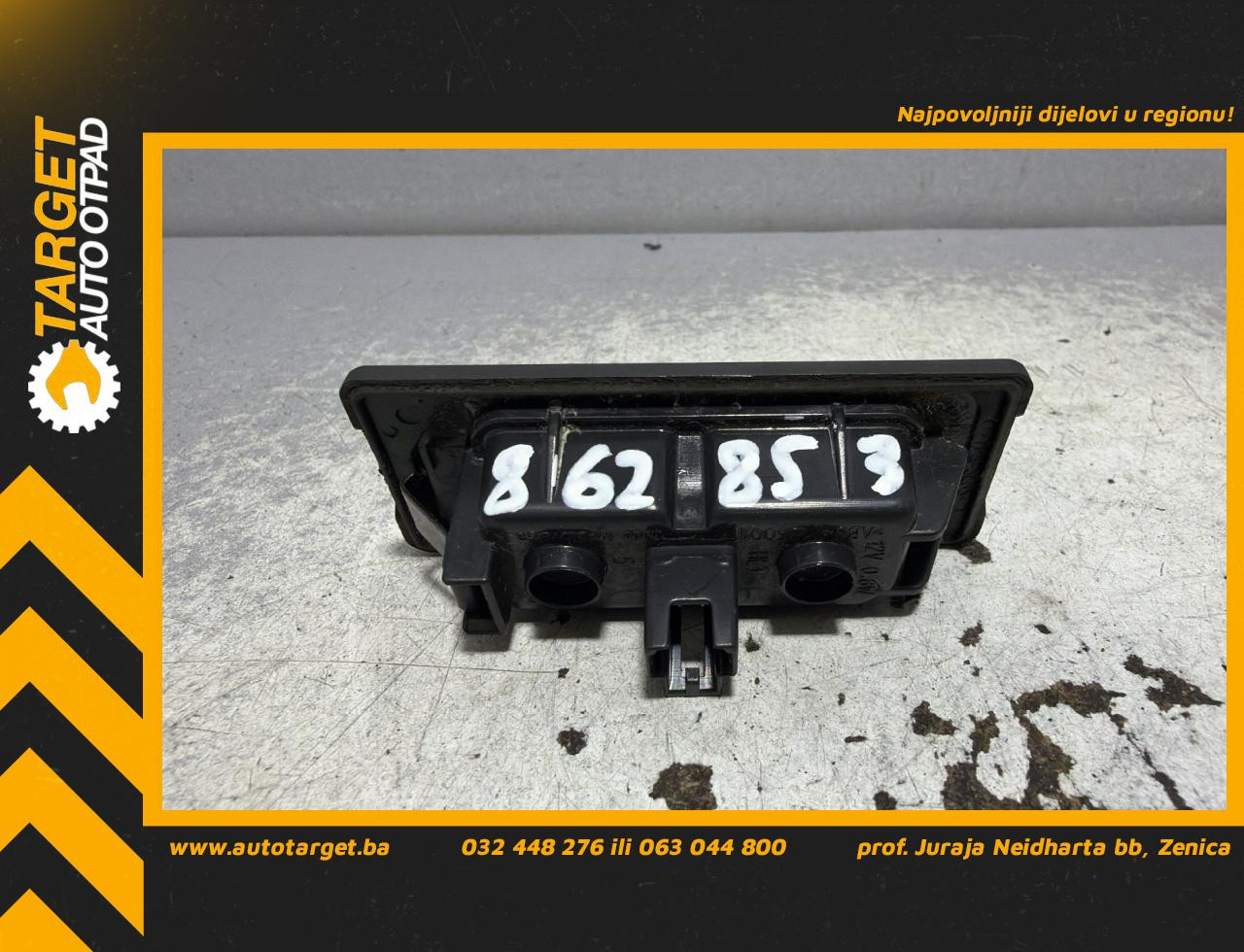 DIJELOVI RASVJETA TABLICA VW GOLF 7 SW > 13- 2.0 3AF943021A