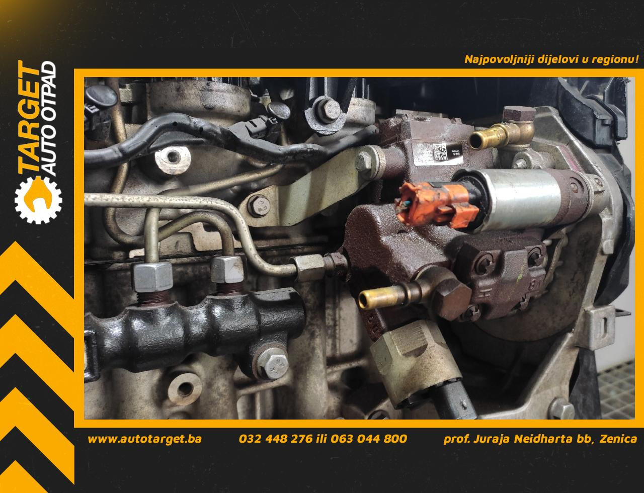 PUMPA VISOKOG PRITISKA FORD FIESTA > 08-12 9685440880